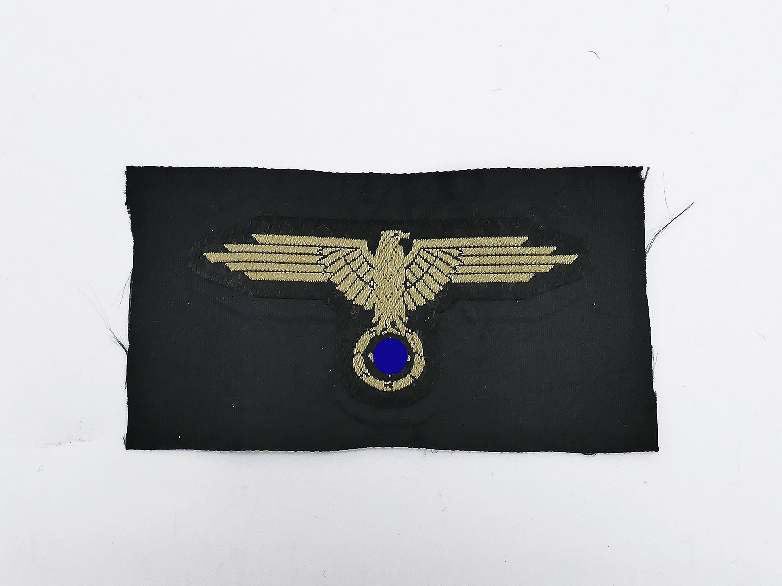 Waffen SS Mützenadler Gold gewebt Feldmütze Tarnmütze Tarnbekleidung