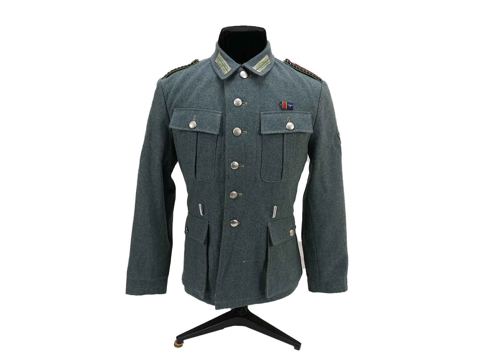 Wehrmacht Polizei / Schutzpolizei Feldbluse Uniform effektiert aus Filmfundus Wehrmacht Polizei / Schutzpolizei Feldbluse Uniform effektiert aus Filmfundus
