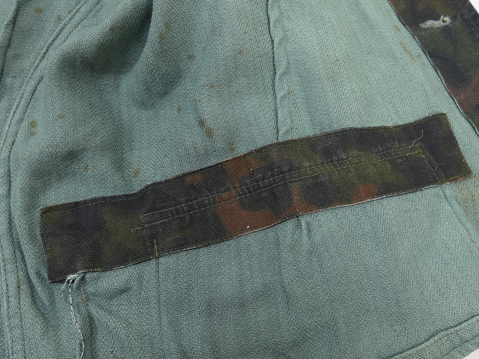 Wehrmacht M41 Offiziers Sommer Feldbluse Uniform Oberleutnant Panzerzug COLLECTION BATTLE WORN