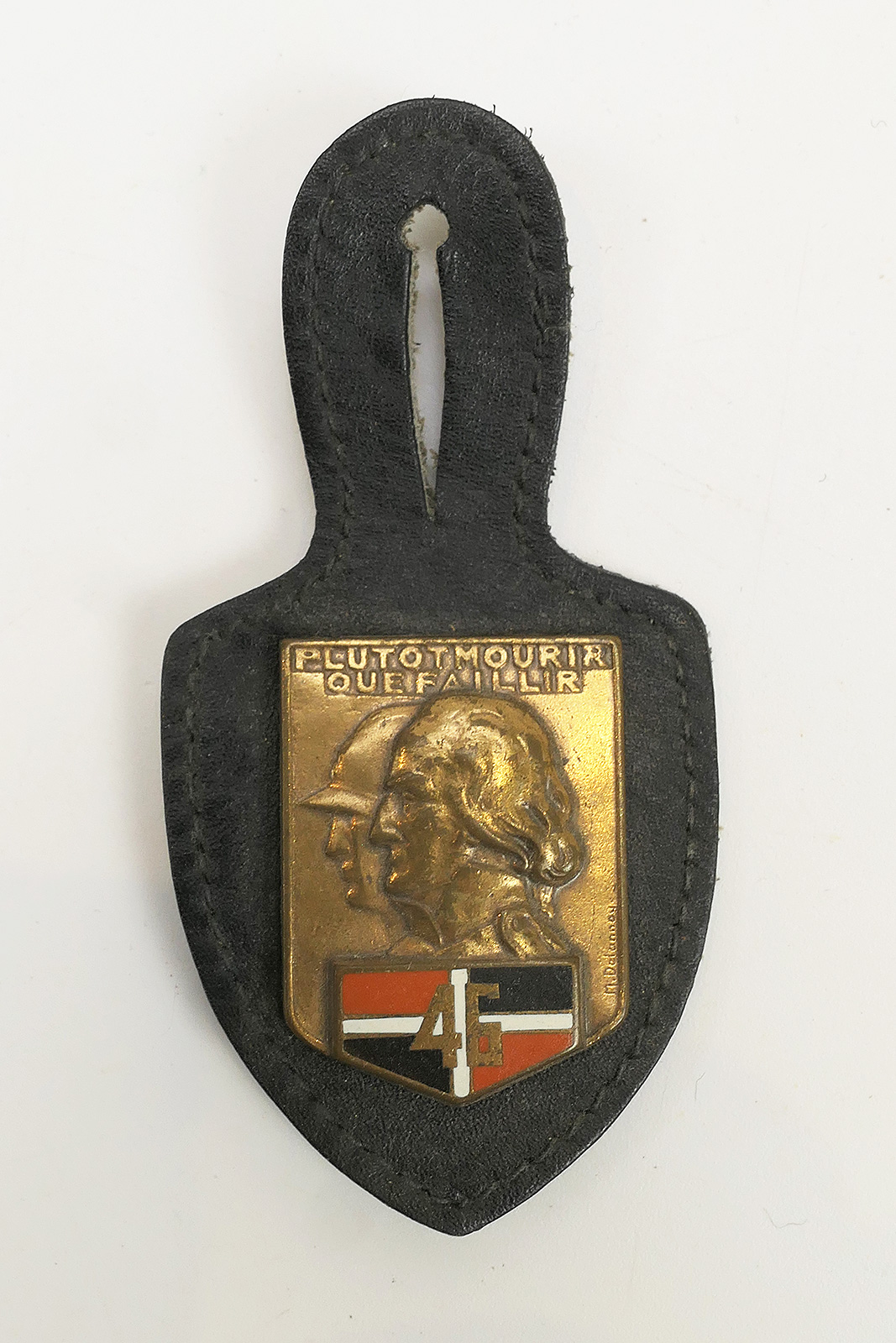 Allierten Brustanhänger 46. Régiment d'Infanterie 1. Modell