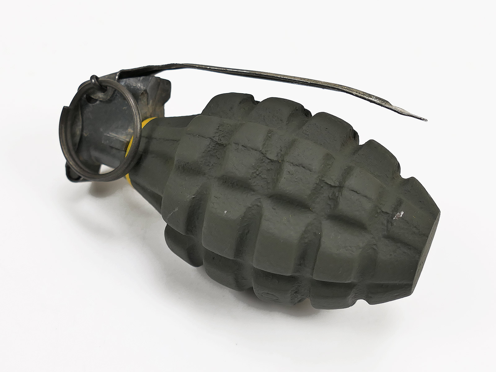 #G Original US ARMY MK2 Grenade Pineapple Ananas Splitter Handgranate Metall Granate zerlegbar
