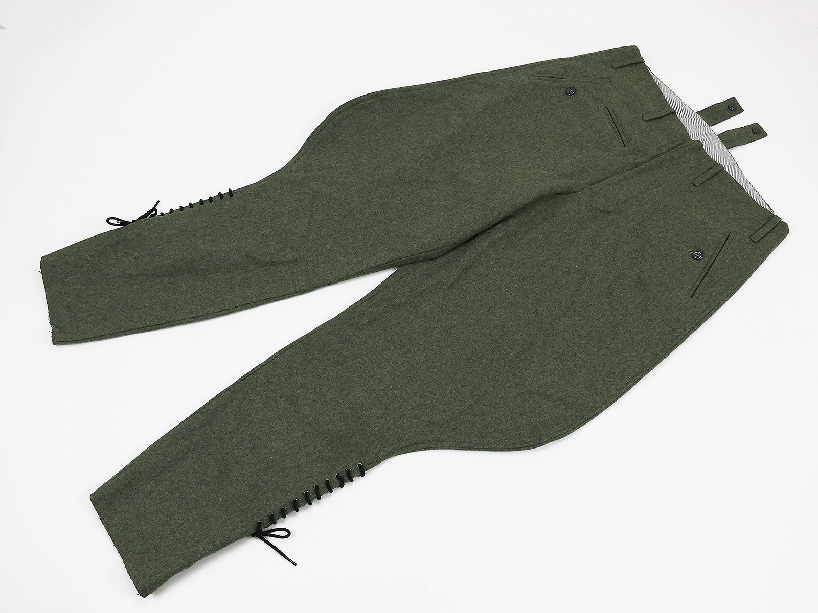 Einzelstück Wehrmacht M35 Stiefelhose Wolle Breeches Reitstiefelhose Uniformhose Gr. M