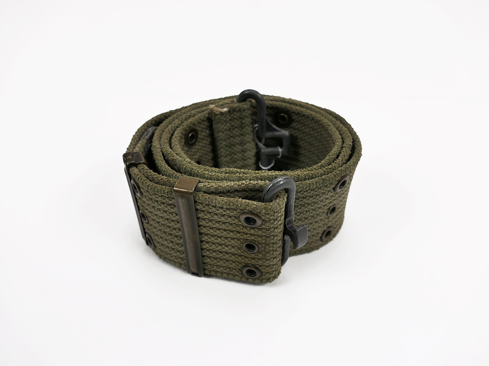 Original US ARMY Pistol Belt oliv Lochkoppel Koppel 