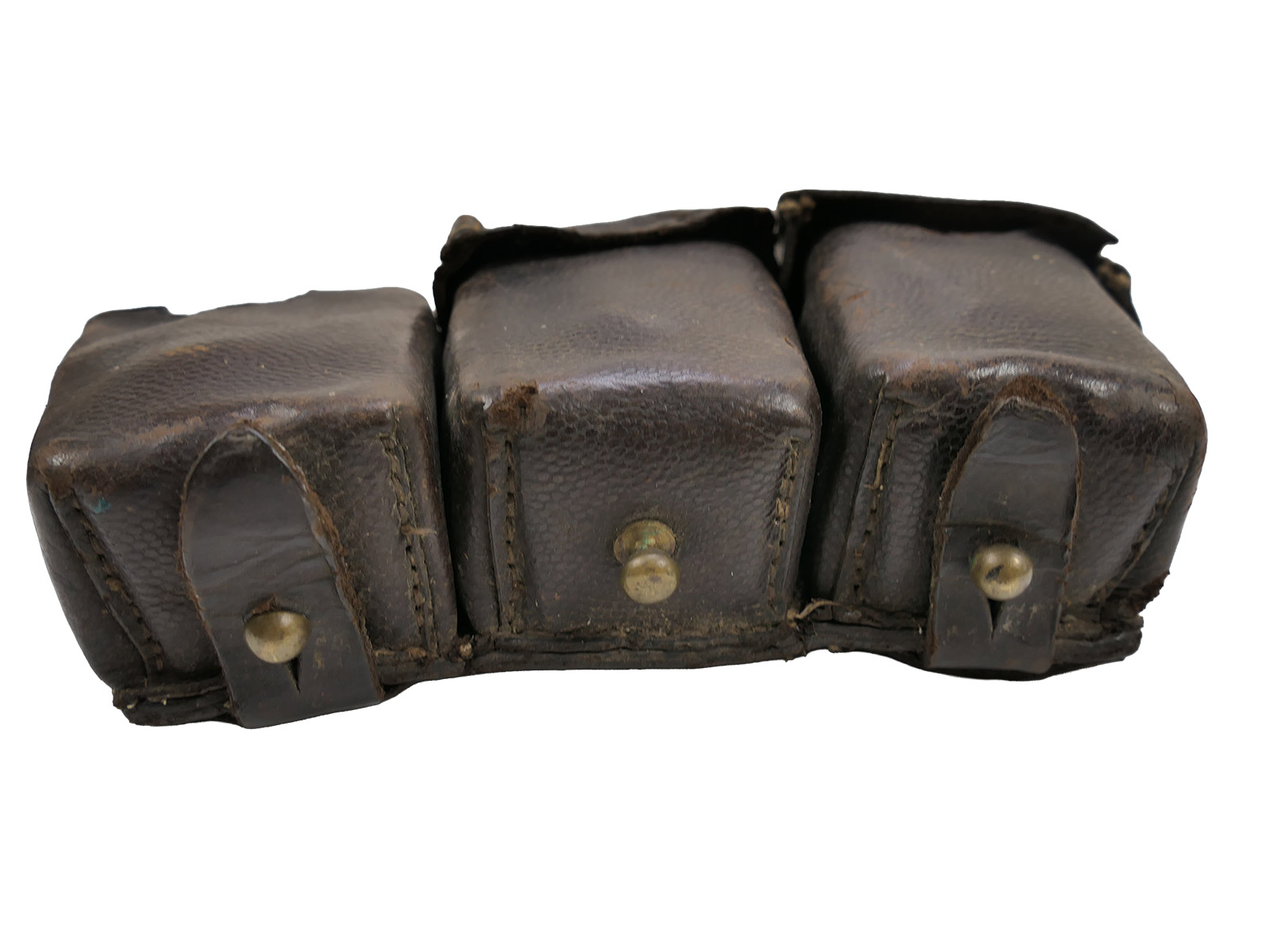 2x Ersatzteilträger Original WK1 Patronentasche Bastlerstücke unvollständig COLLECTION BATTLE WORN