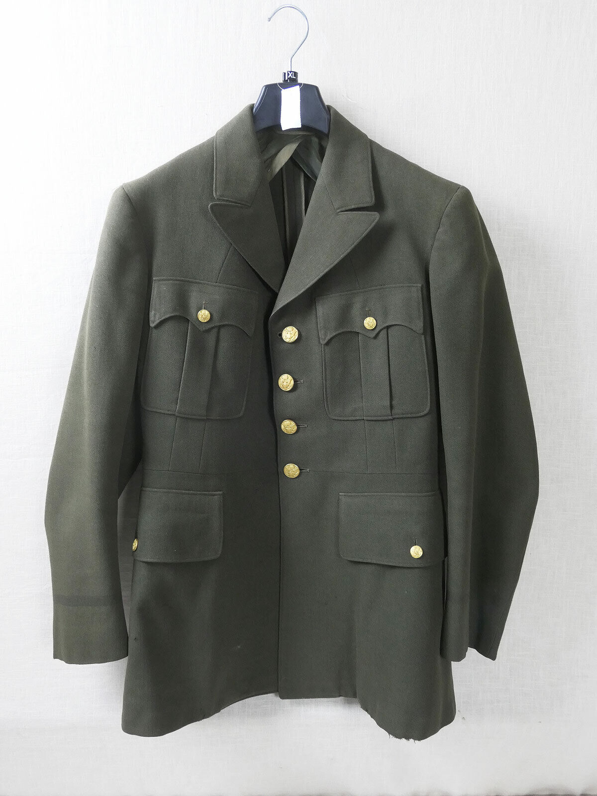s-l1600-69wvZEGXswzVuVQ Original US ARMY Service CLASS A UNIFORM JACKET 1942 US40 Ausgehuniform