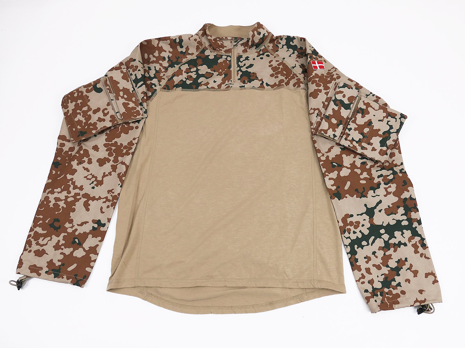 M Dänemark DK ARMY UBACS Under Body Armour Combat Shirt Desert Flecktarn Wüstentarn NEUW.