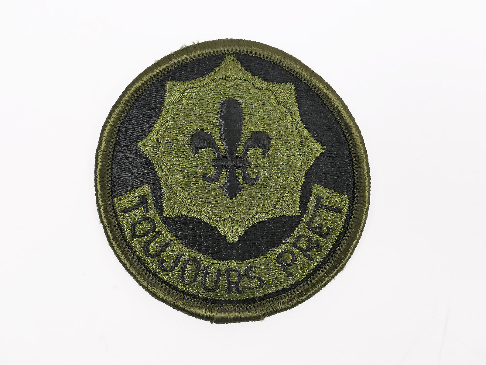 Patch US ARMY Subdued 2nd Armored Cavalry Rgt. Toujours Pret Original Abzeichen Stryker Einheiten