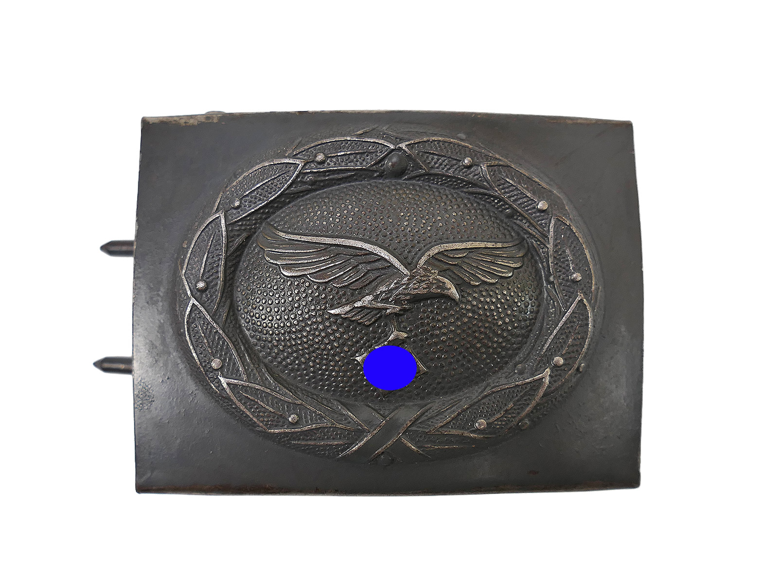 Luftwaffe LW Flieger Koppelschloss Stahl Assmann A&S blaugrau Fallschirmjäger