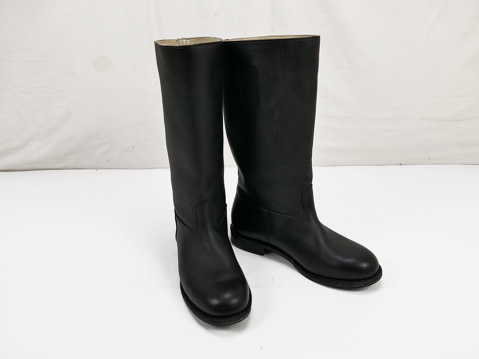 Typ Wehrmacht Leder Stiefel Knobelbecher Schaftstiefel Wachbataillon mit Hufeisen 275/107