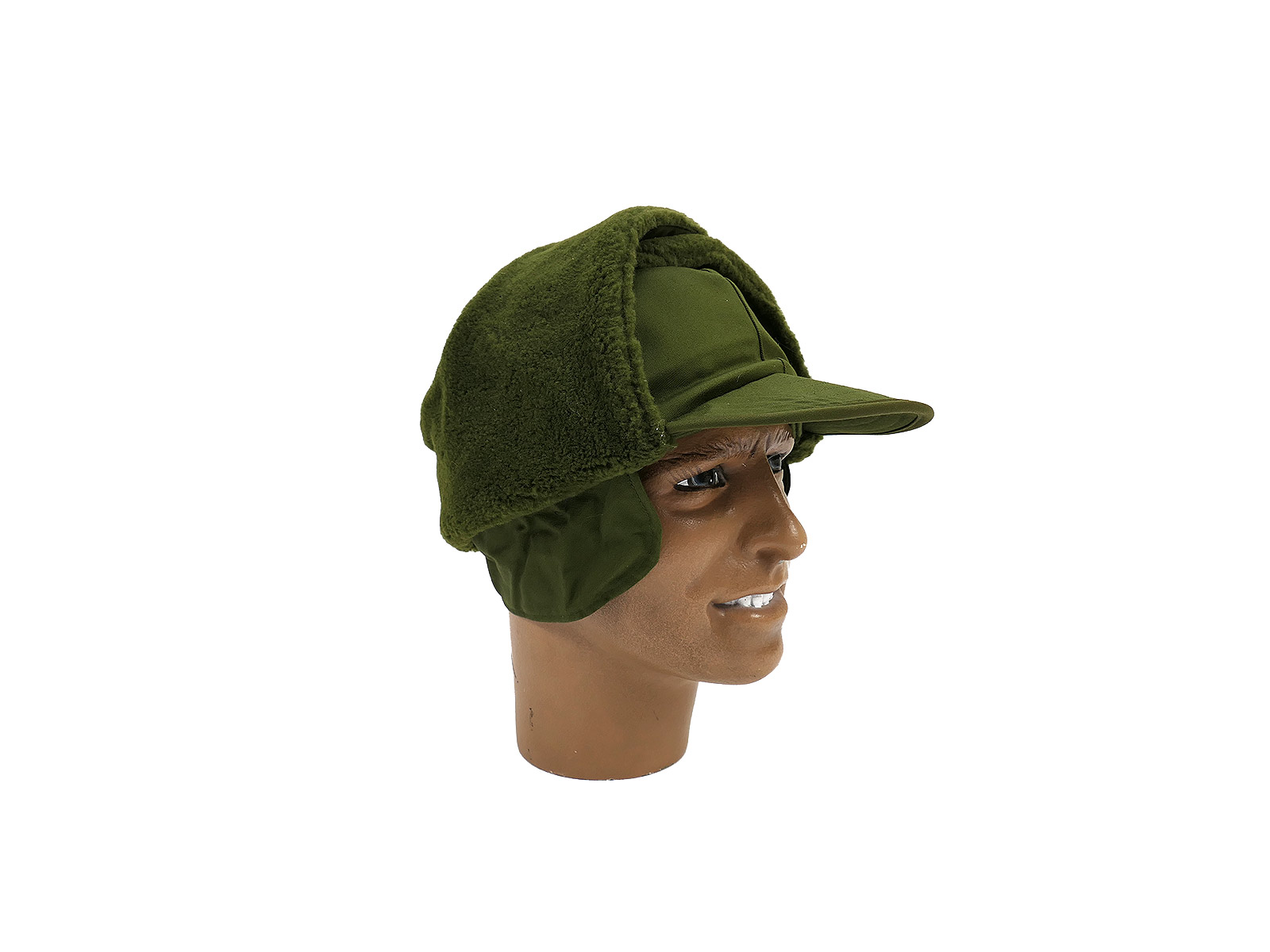 Dänemark ARMY / Grönland Original Winter Cap Gr. 61 Web Pelz Wintermütze