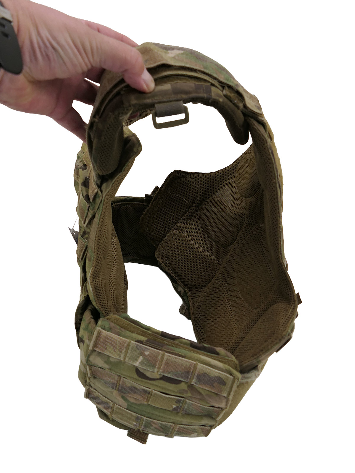 #2/ Dänemark Danish Army MultiCam Plate Carrier Plattenträger Einsatzweste Body Armor Gr. L/XL