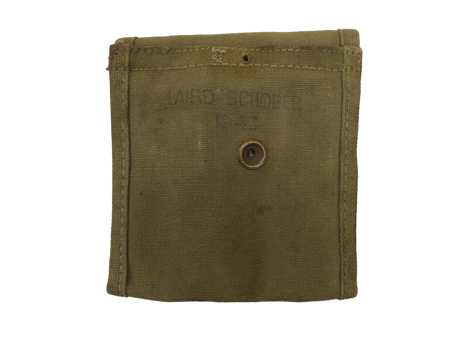 Original US ARMY WW2 M1 Carbine Magazintasche 1943 Doppelmagazintasche BATTLE WORN