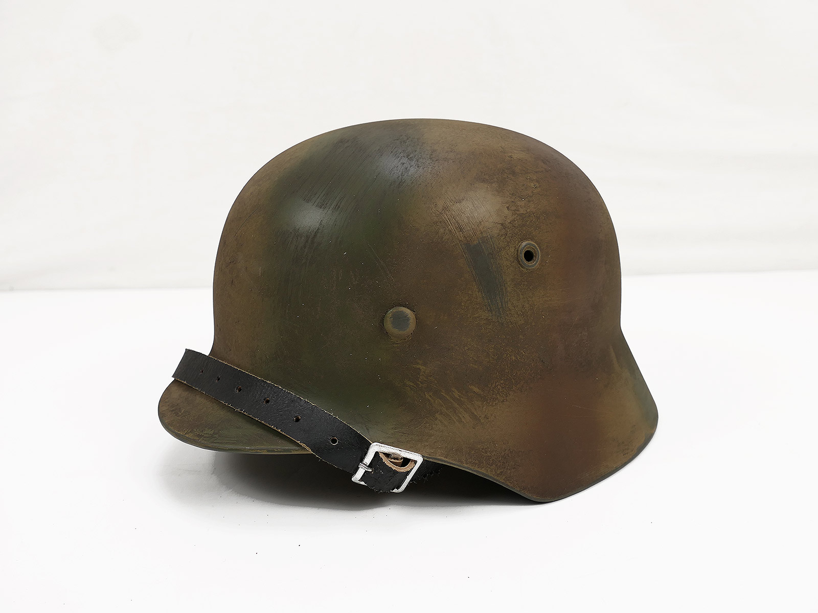 #05 Wehrmacht Normandie camouflage Stahlhelm M40 Tarnhelm Gr. 57/58