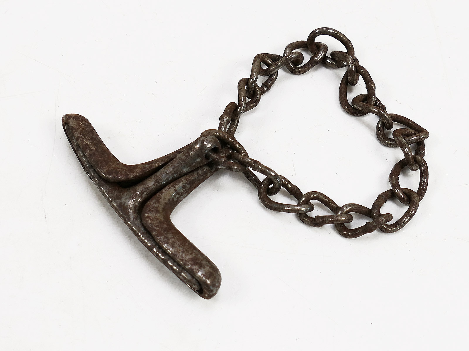 #E SS Hand Knebel Knebelkette Abführ-, Vorführ- oder Knebelkette ANTIK