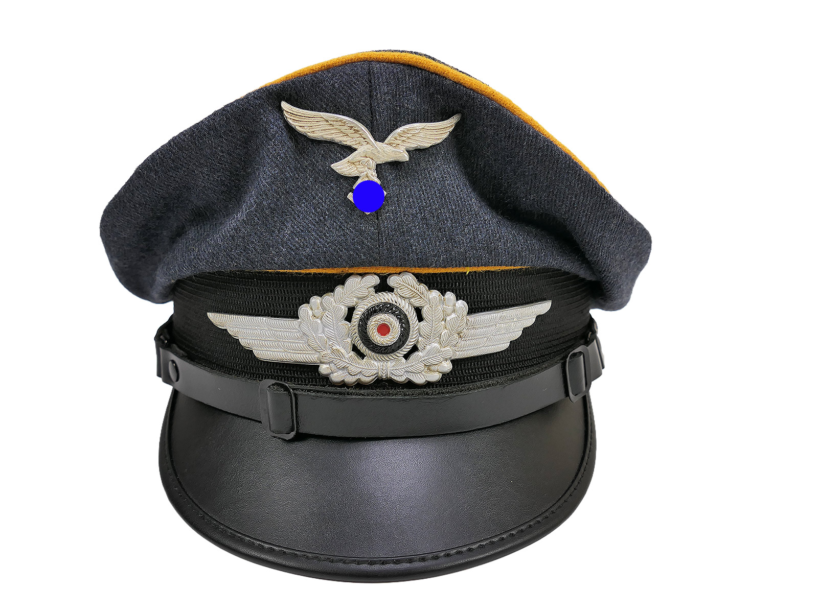 LUFTWAFFEN Schirmmütze Flieger Fallschirmjäger komplett effektiert COLLECTION BATTLE WORN