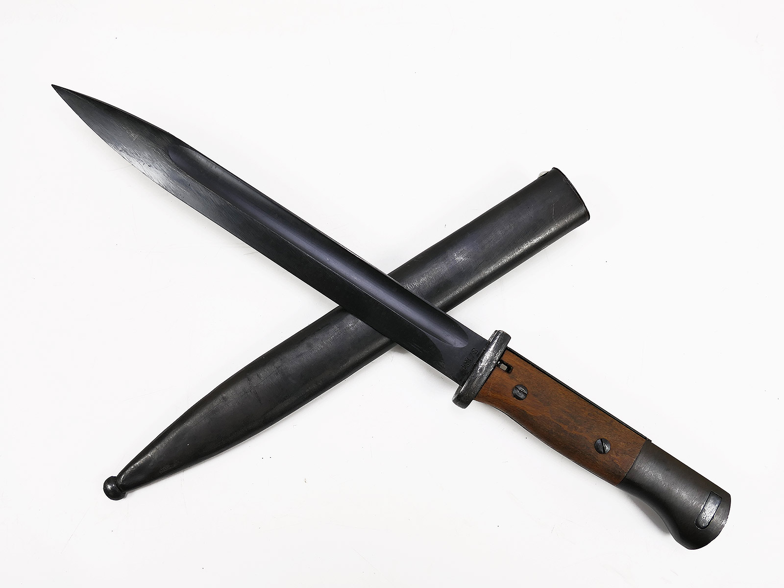 Wehrmacht Bajonett M84/98 S/184 Karabiner K98 / Seitengewehr mit Scheide