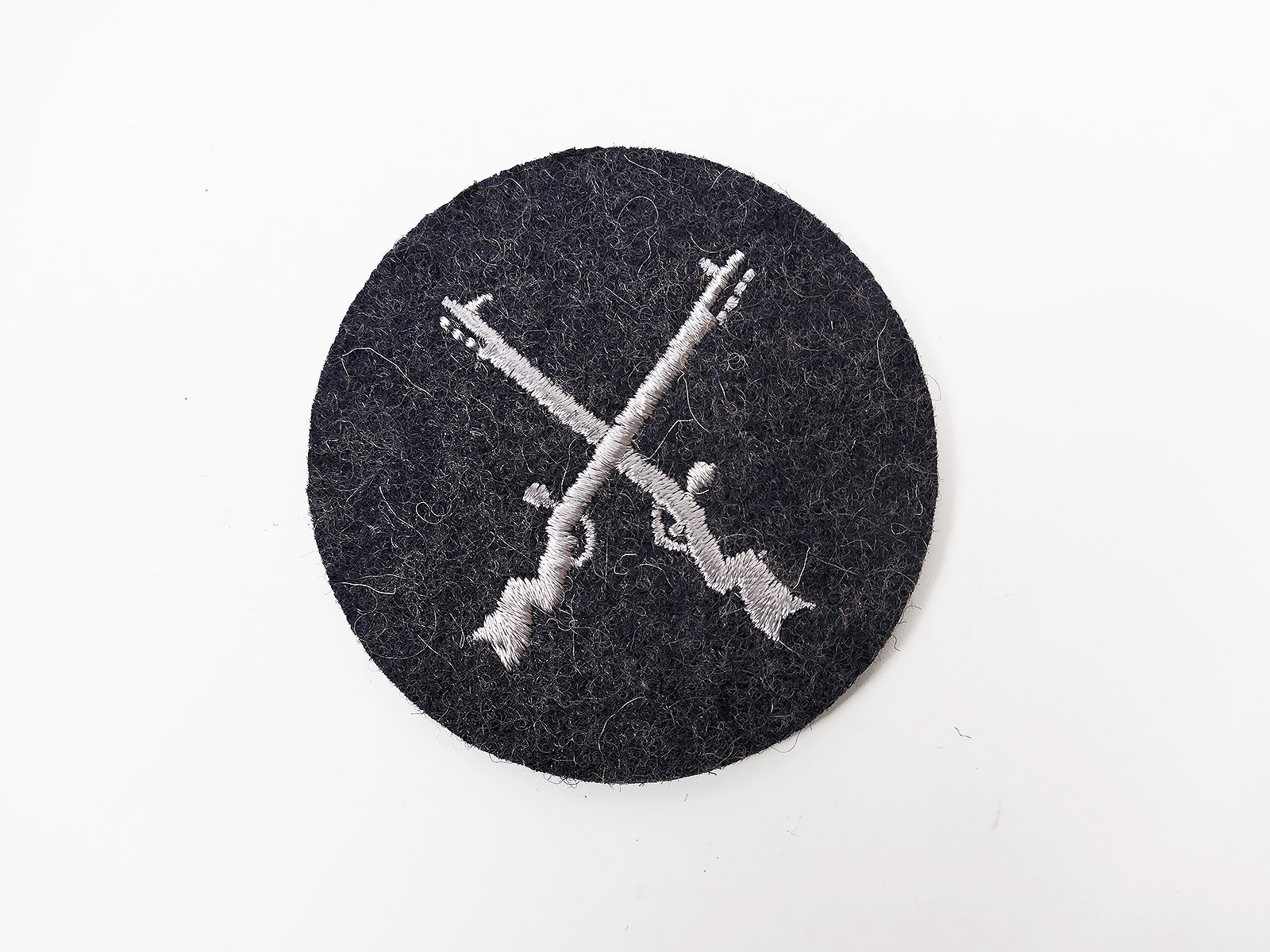 Luftwaffe 1x Ärmelabzeichen Waffenmeister Abzeichen Blaugrau Fliegerbluse