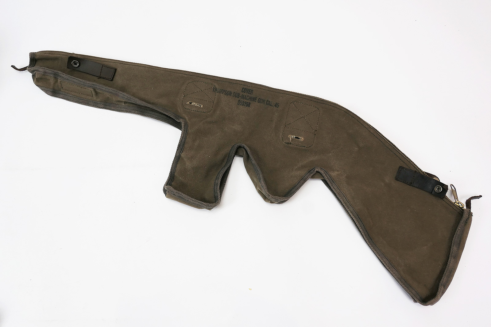 US ARMY WW2 Tasche Holster Cover für Thompson Machine Gun Maschinenpistole