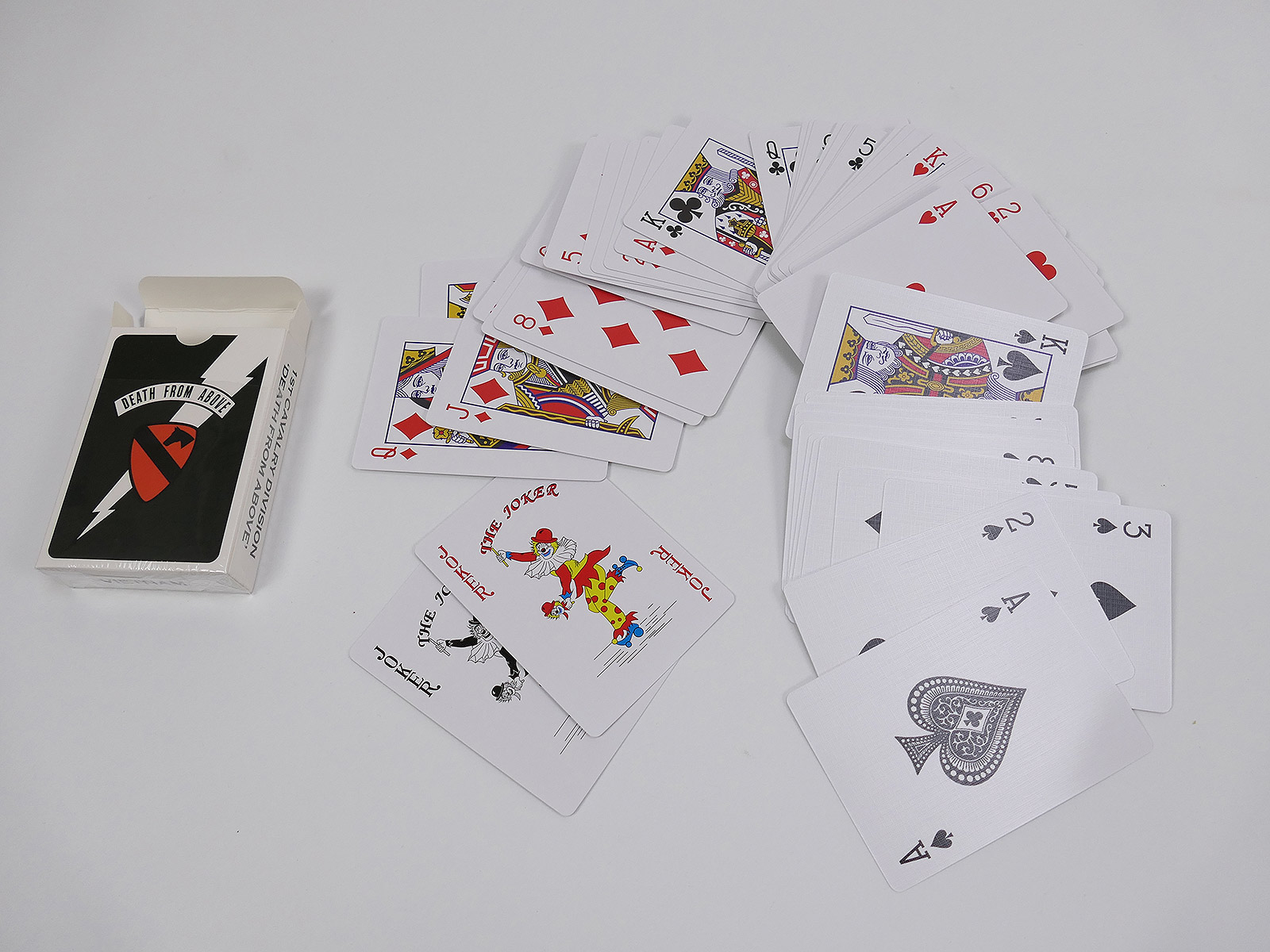 P1601736 US ARMY VIETNAM Kartenspiel Death From Above 1st Cavalry Division playcards Spielkarten