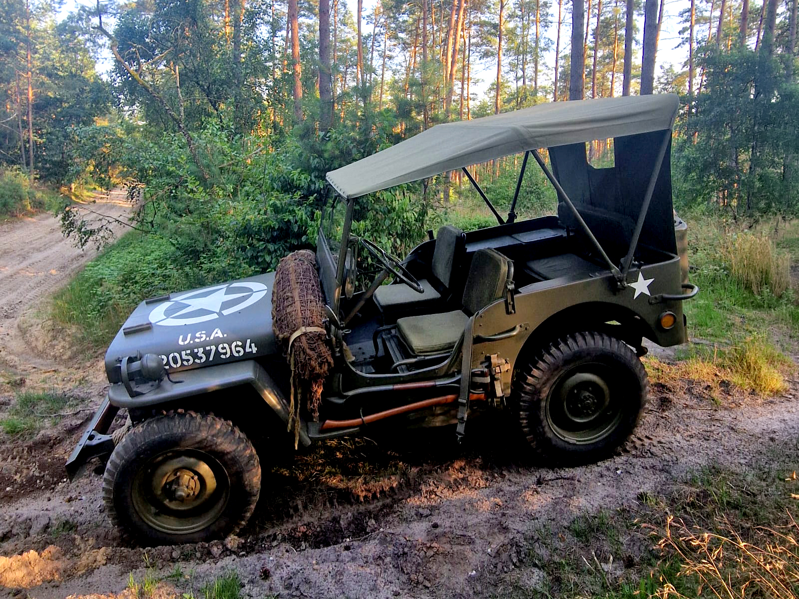 US Army Jeep Ford GPW 1944 Filmfahrzeug Verleih