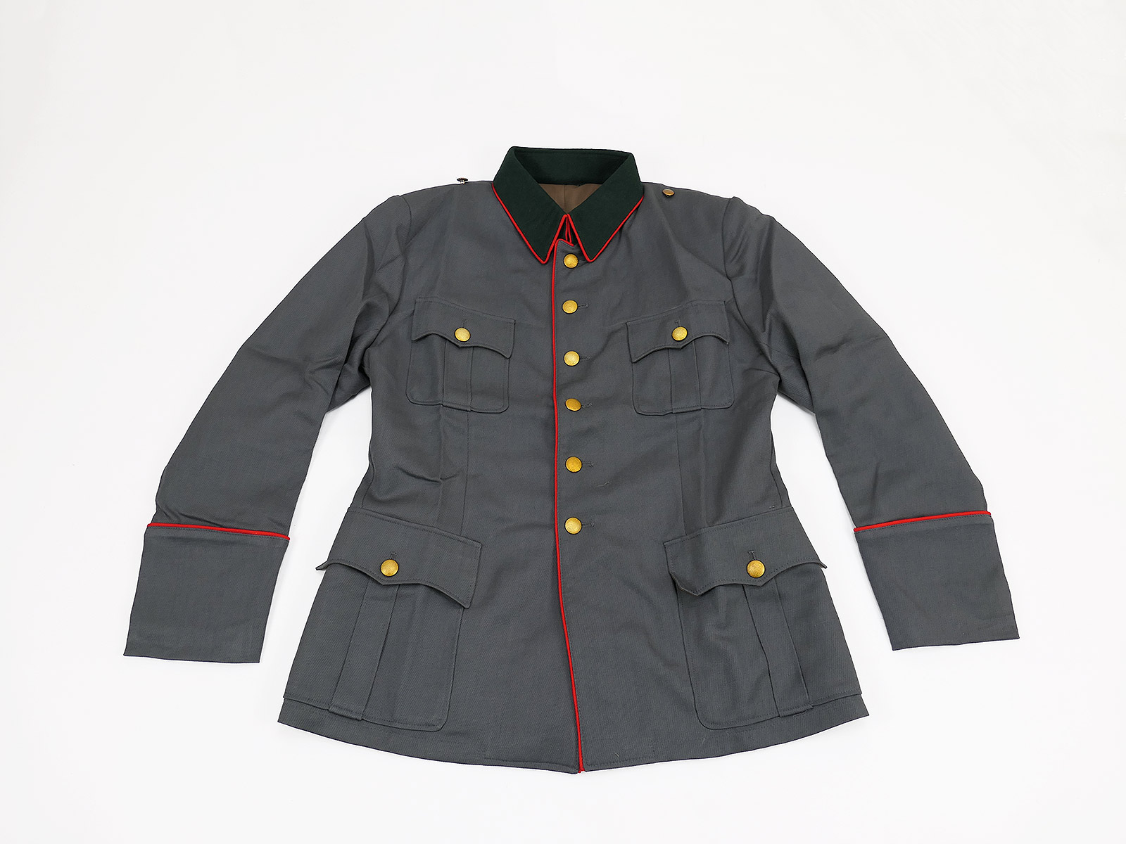 Wehrmacht General Feldbluse Dienstrock M35 Gabardine Uniform 