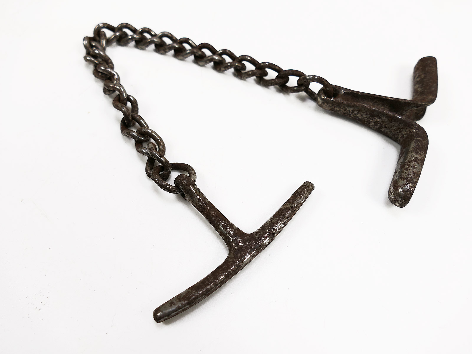 #D SS Hand Knebel Knebelkette Abführ-, Vorführ- oder Knebelkette ANTIK