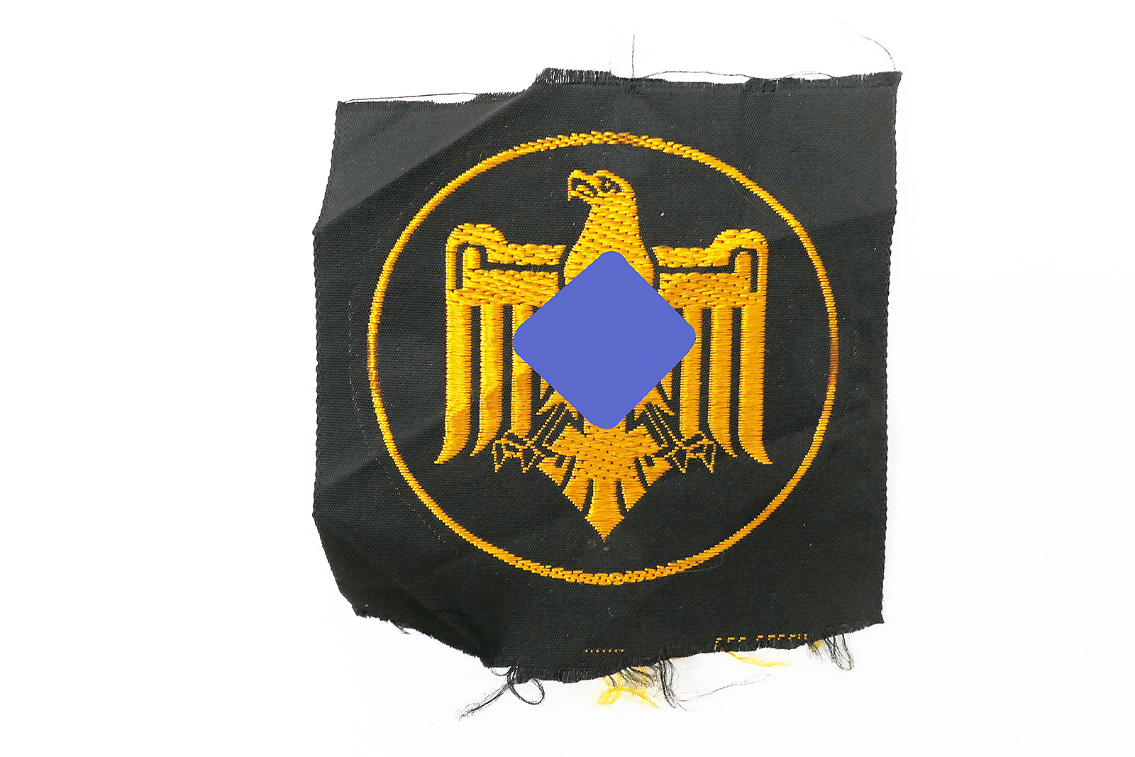 Nationalsozialistischer Reichsbund für Leibesübungen NSRL Mitgliedsabzeichen gewebt für Sportanzug