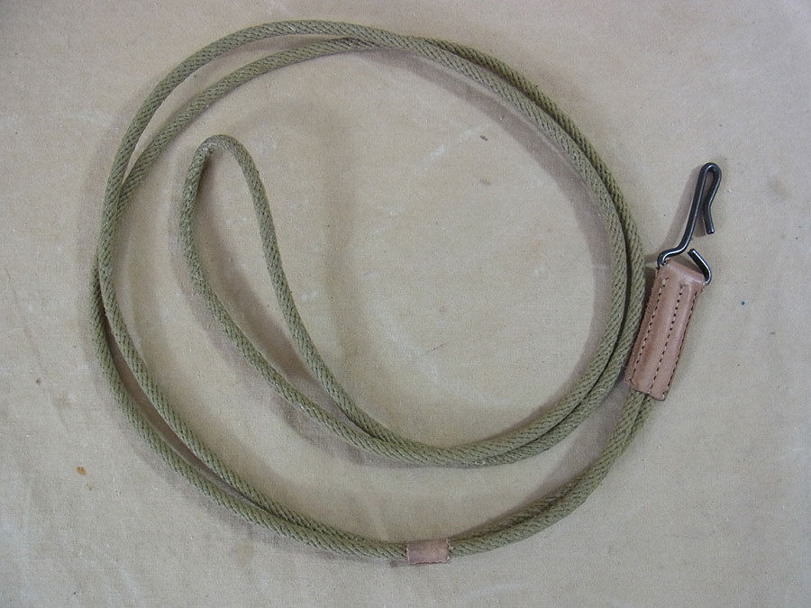 US ARMY WW2 Fangriemen Pistole Colt Revolver Pistolenfangriemen Fangschnur Lanyard
