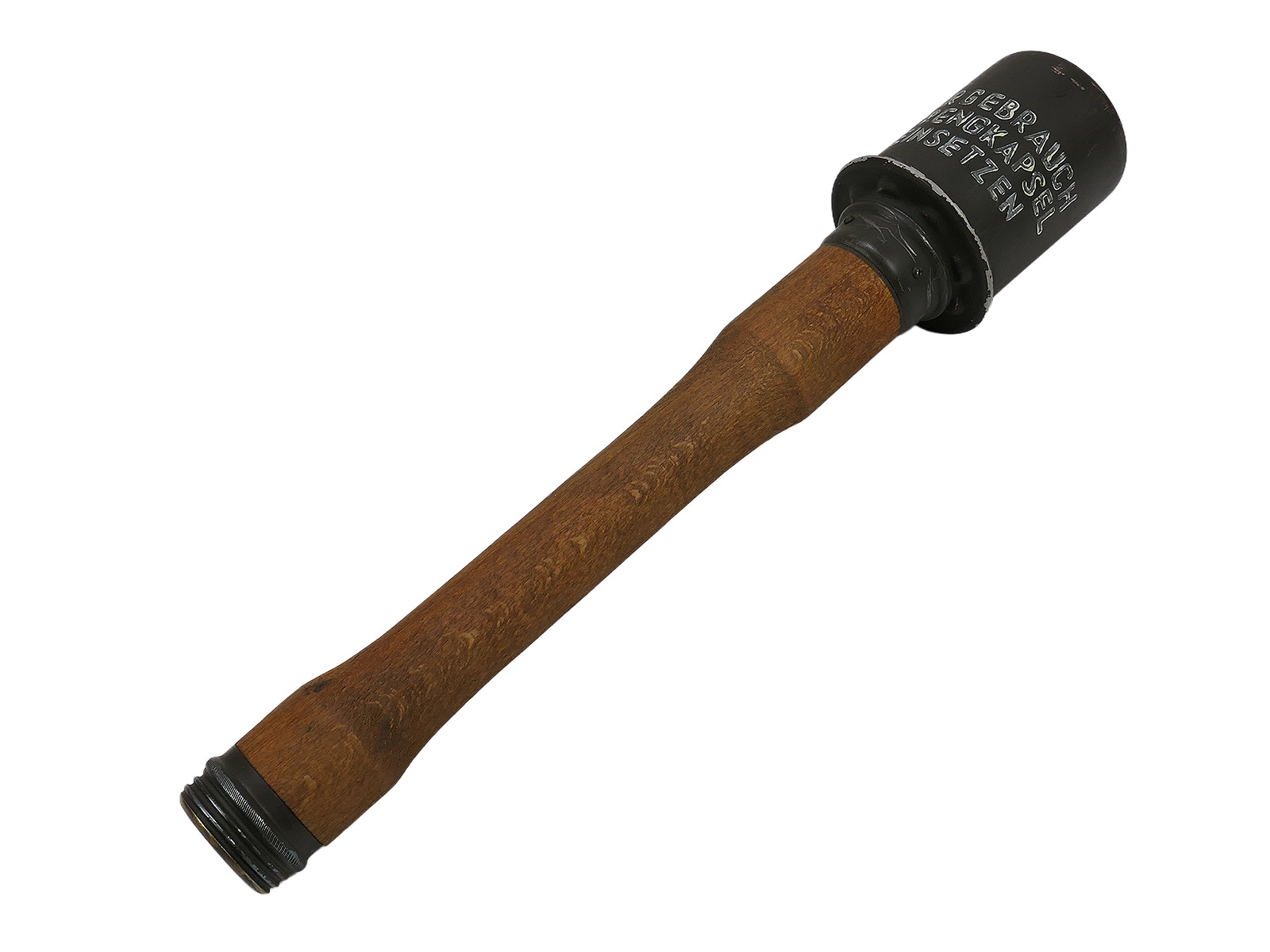 Einzelstück Wehrmacht M24 Deko Stielhandgranate Stielgranate kpl. zerlegbar 1940 - Holz / Metall COLLECTION