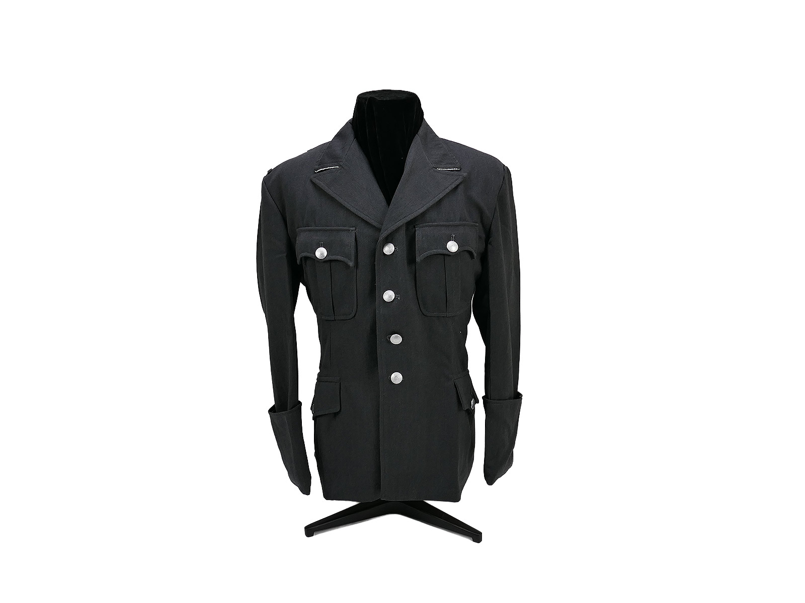 WSS SS SD Uniform Offiziers Dienstrock M34 GRAU Gr. L