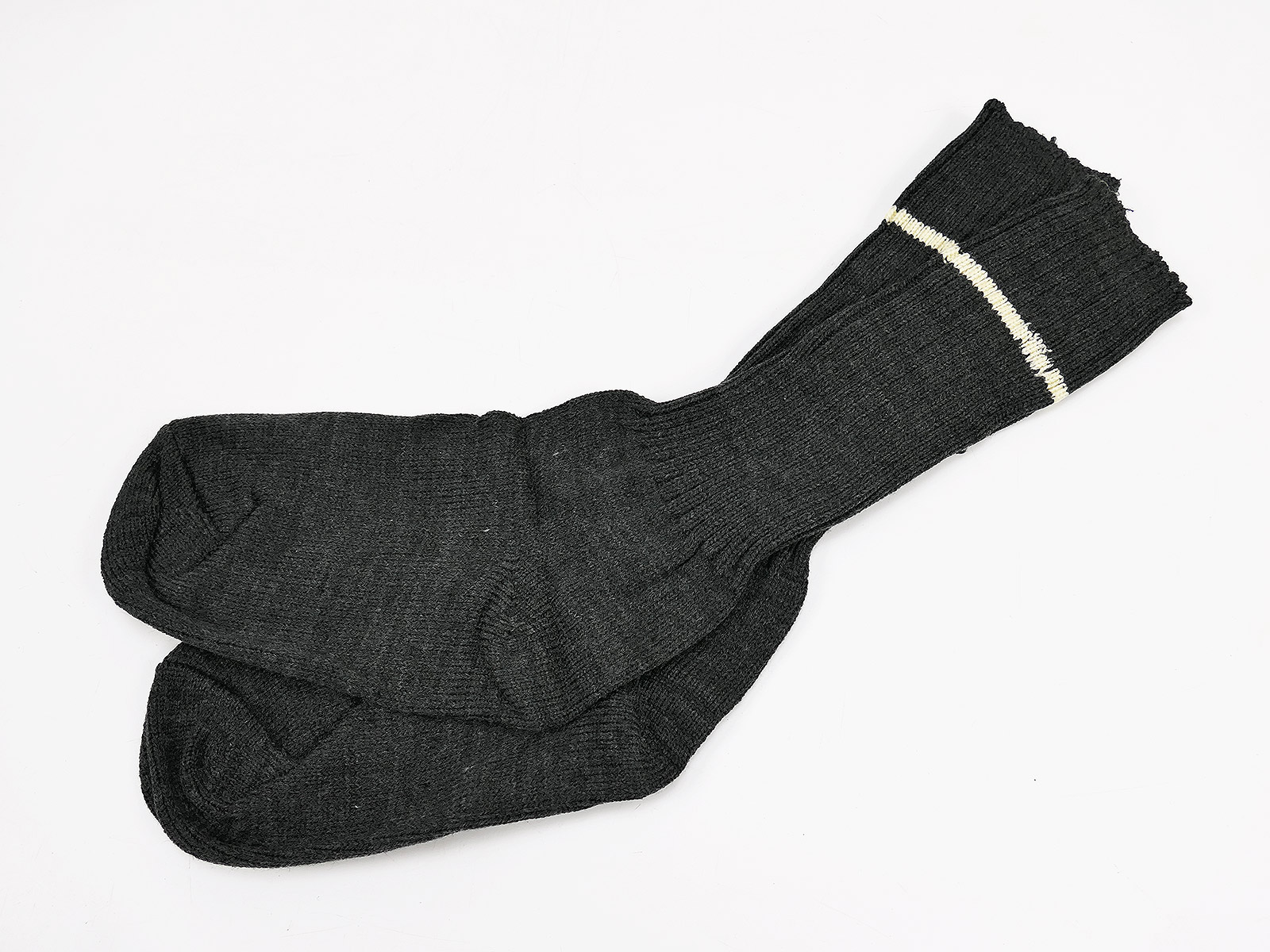 Wehrmacht Wollsocken Stiefelsocke Socken feldgrau mit Größenring I Gr.1 (41/42)
