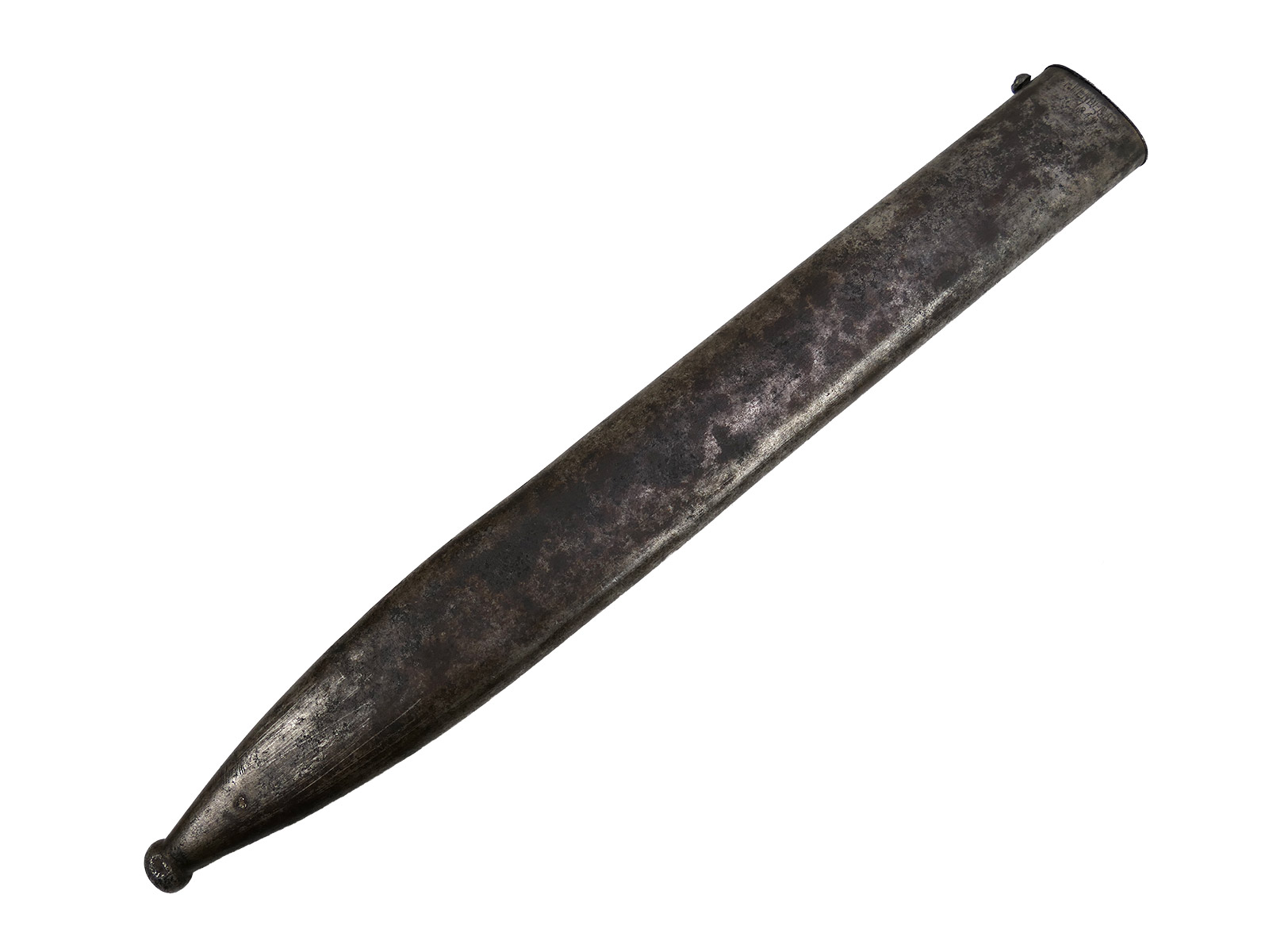 Wehrmacht Bajonett M84/98 K98 / Seitengewehr S/155 mit Koppelschuh BATTLE WORN