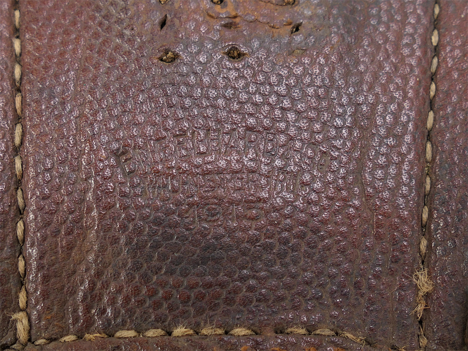 2x Ersatzteilträger Original WK1 Patronentasche Bastlerstücke unvollständig COLLECTION BATTLE WORN