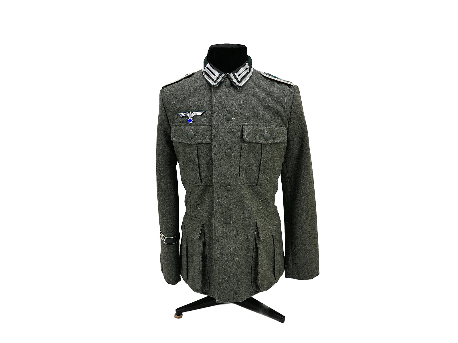 Wehrmacht M36 Feldbluse GROßDEUTSCHLAND Uniform Feldwebel effektiert Gr.50
