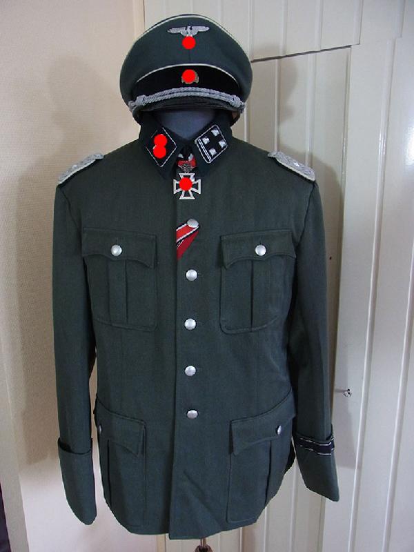 Gabardine Uniformrock