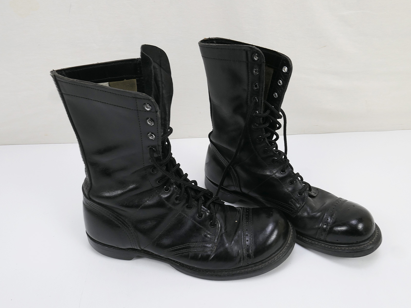 US Army Paratrooper Boots FJ schwarz 70`s - 80`s Old School
