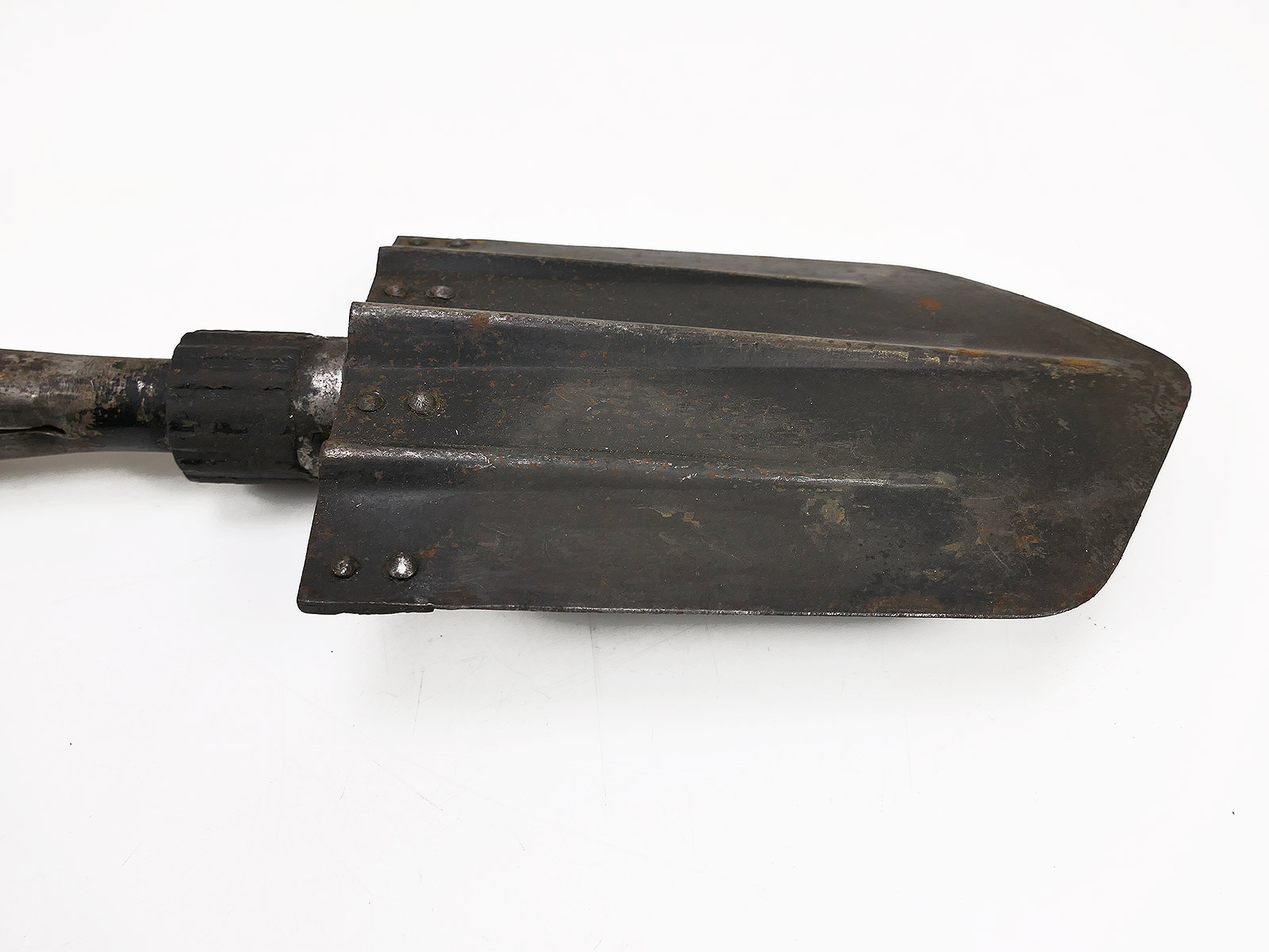 WW2 Wehrmacht Original Klappspaten mit Klappspatentasche 1.Modell Spatentasche COLLECTION