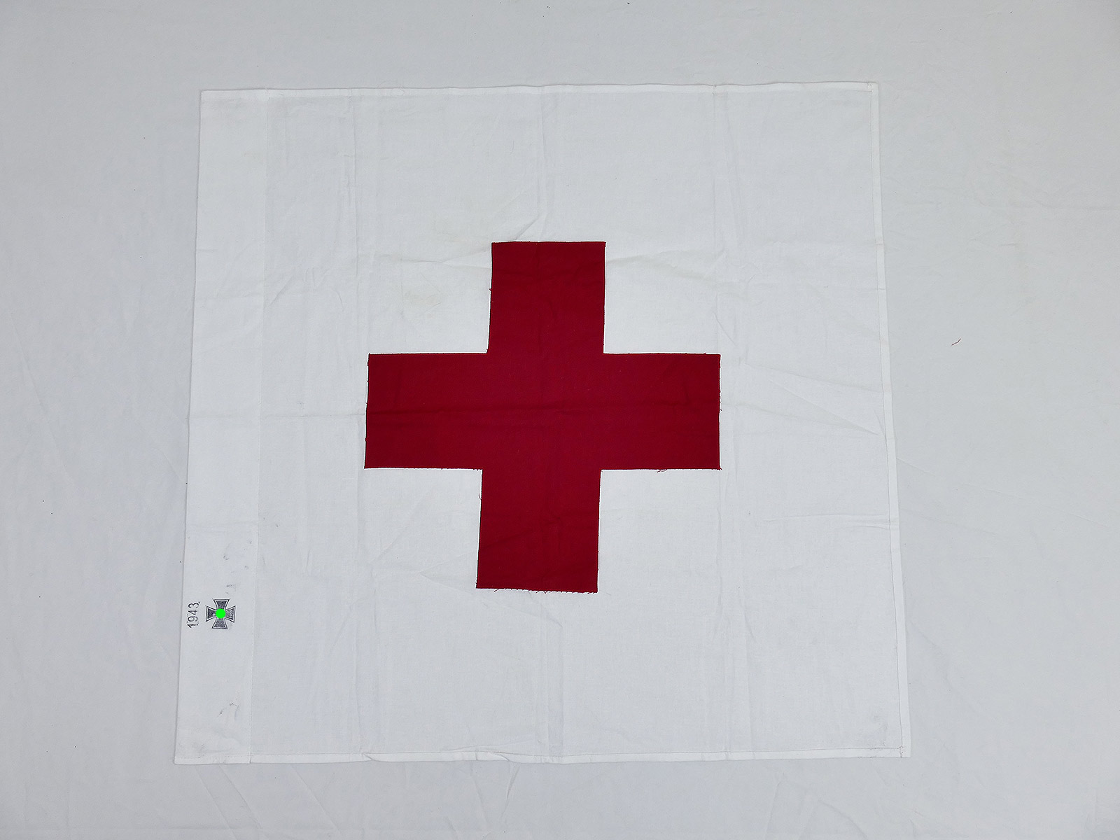 Wehrmacht Rotkreuz Fahne Sanitäter Flagge mit Schlaufe