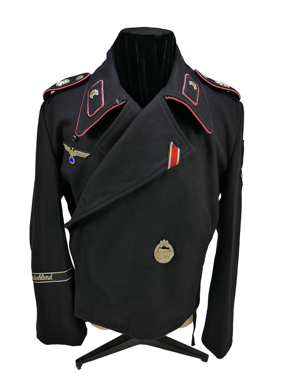 Wehrmacht Panzer Uniform Panzerbluse OBERGEFREITER GROßDEUTSCHLAND Panzerjacke (XL)