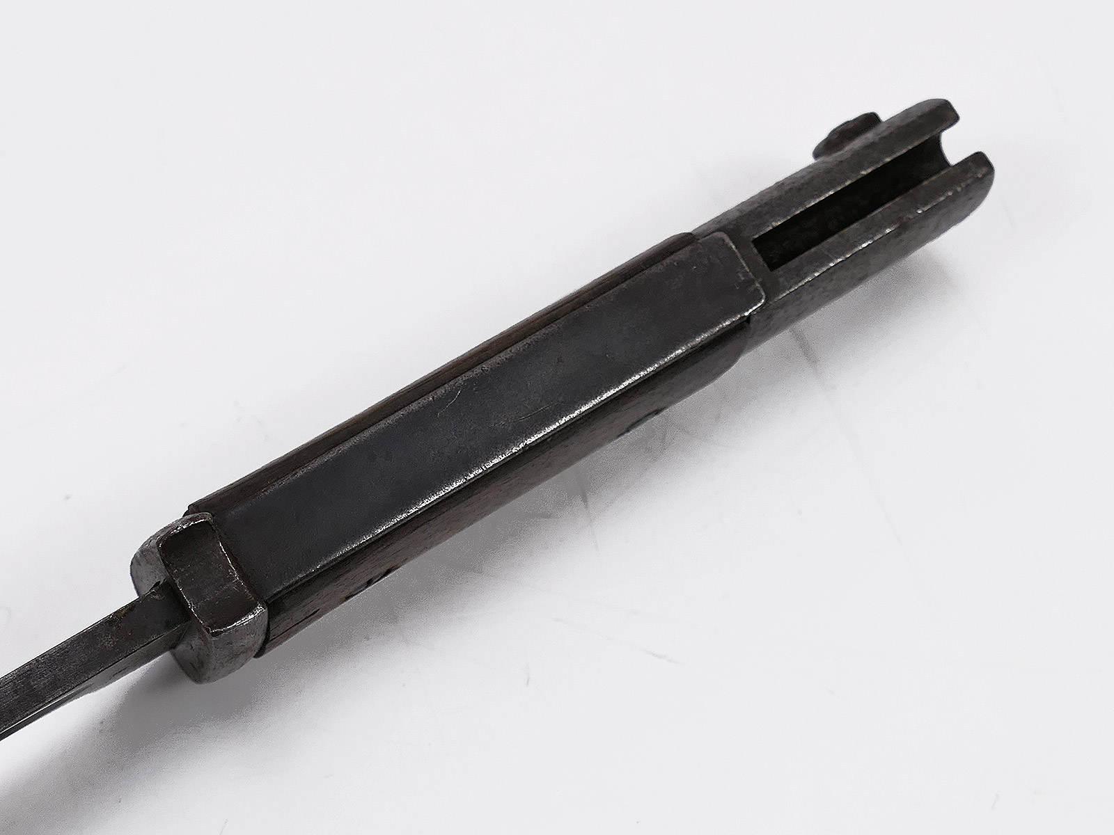 Wehrmacht Bajonett M84/98 cof42 Karabiner K98 / Seitengewehr mit Scheide BATTLE WORN