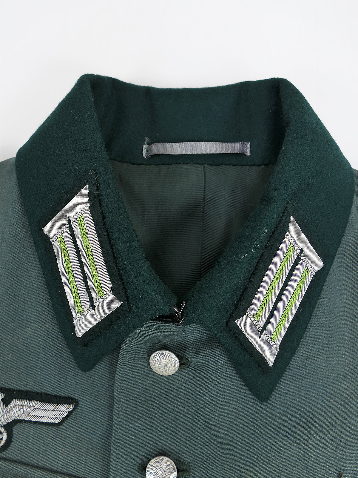 Offiziers Feldbluse Waffenrock PANZERGRENADIER Uniformrock COLLECTION BATTLE WORN