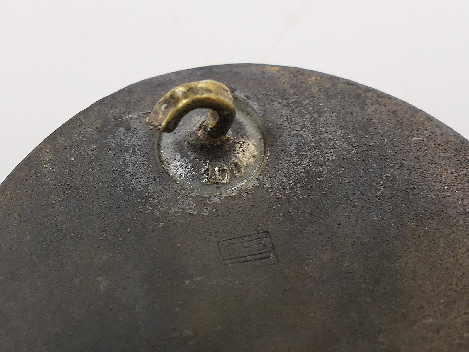 Wehrmacht Original WW2 Verwundetenabzeichen Gold Doppelhersteller L/55 und 100