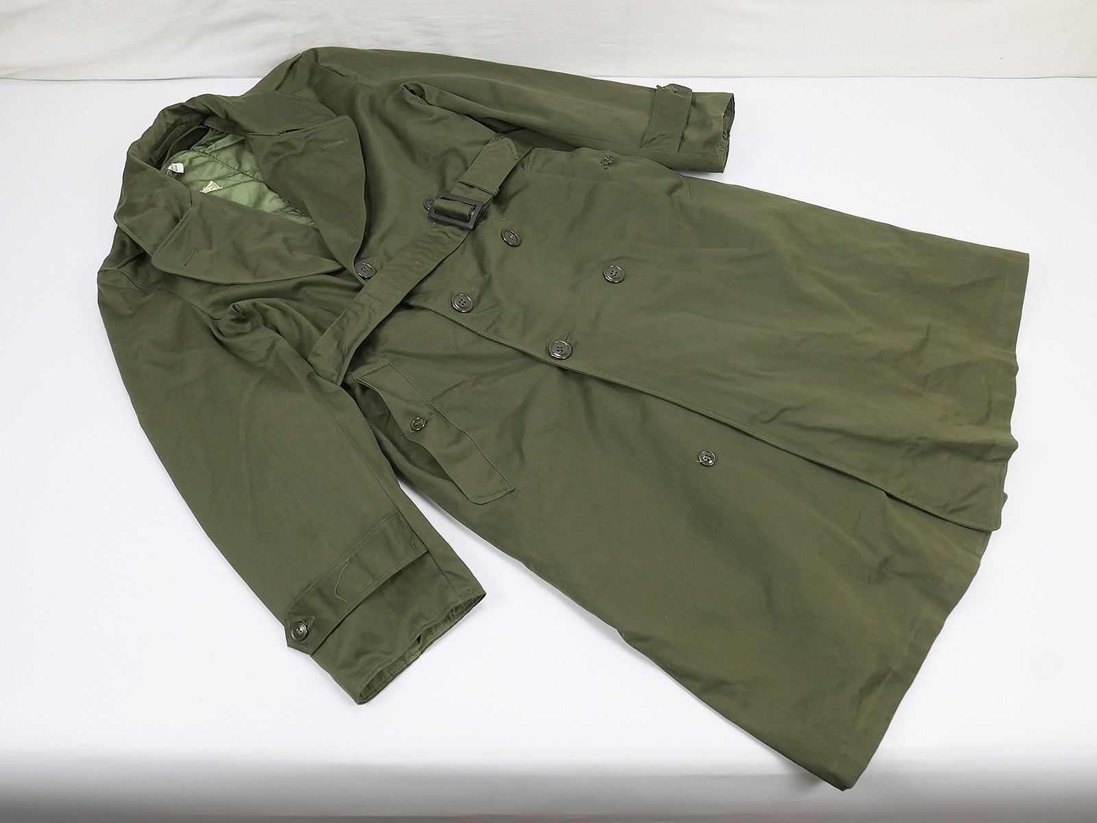 US ARMY Overcoat Cotton O.D.7 Mantel Mit Liner - Medium Regular 1952 US ARMY Overcoat Cotton O.D.7 Mantel Mit Liner - Medium Regular 1952
