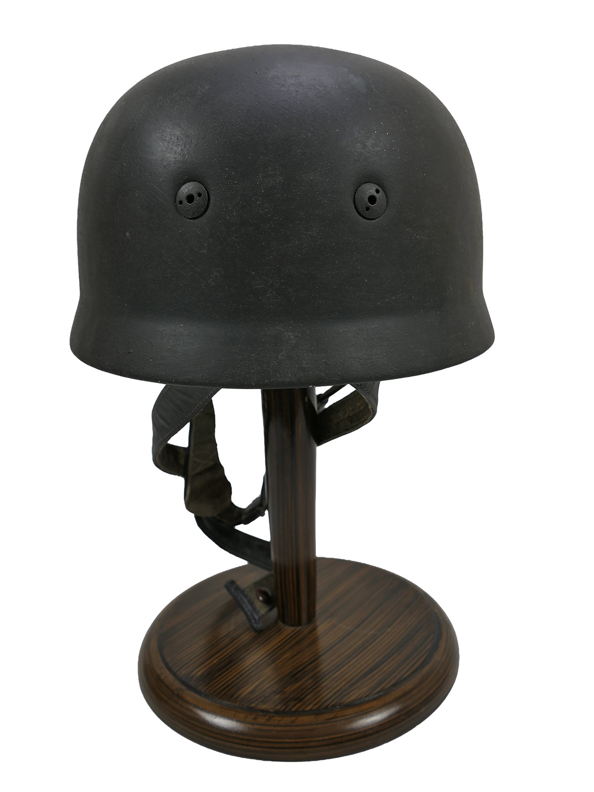 Einzelstück - Vintage Camouflage Fallschirmjägerhelm DD Stahlhelm M38 Luftwaffe Fallschirmjäger COLLECTION