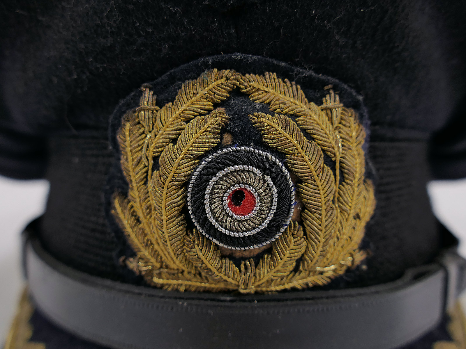 Antike Kriegsmarine Schirmmütze ADMIRAL mit Original Effekten (Mützenadler + Kokarde) COLLECTION