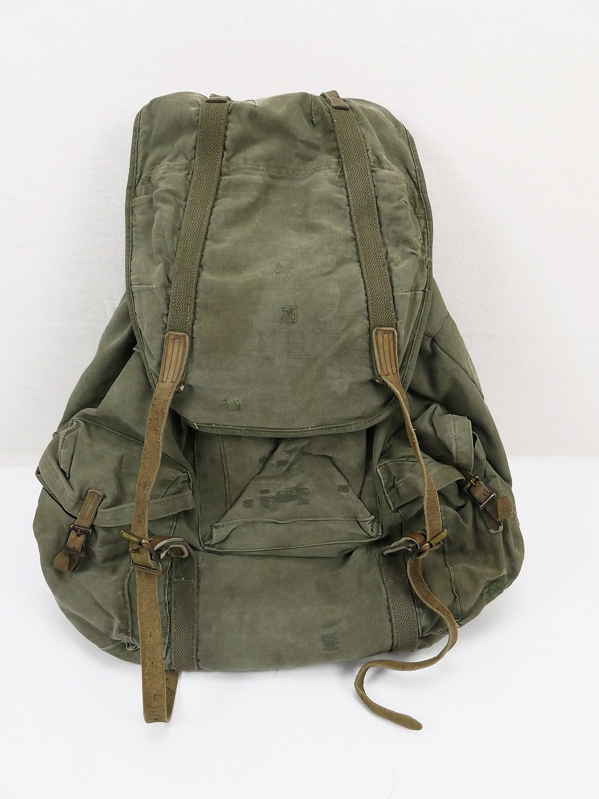 #A/ US ARMY Typ WW2 Mountain Troops Rucksack mit Tragegestell / Backpack + Frame