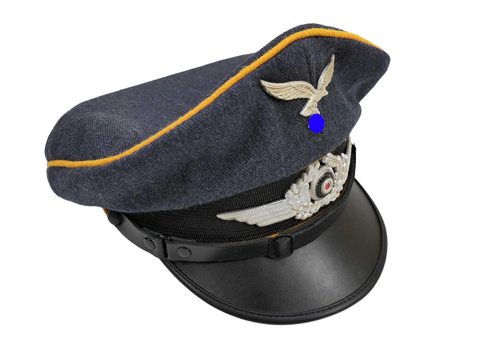 LUFTWAFFEN Schirmmütze Flieger Fallschirmjäger komplett effektiert COLLECTION BATTLE WORN
