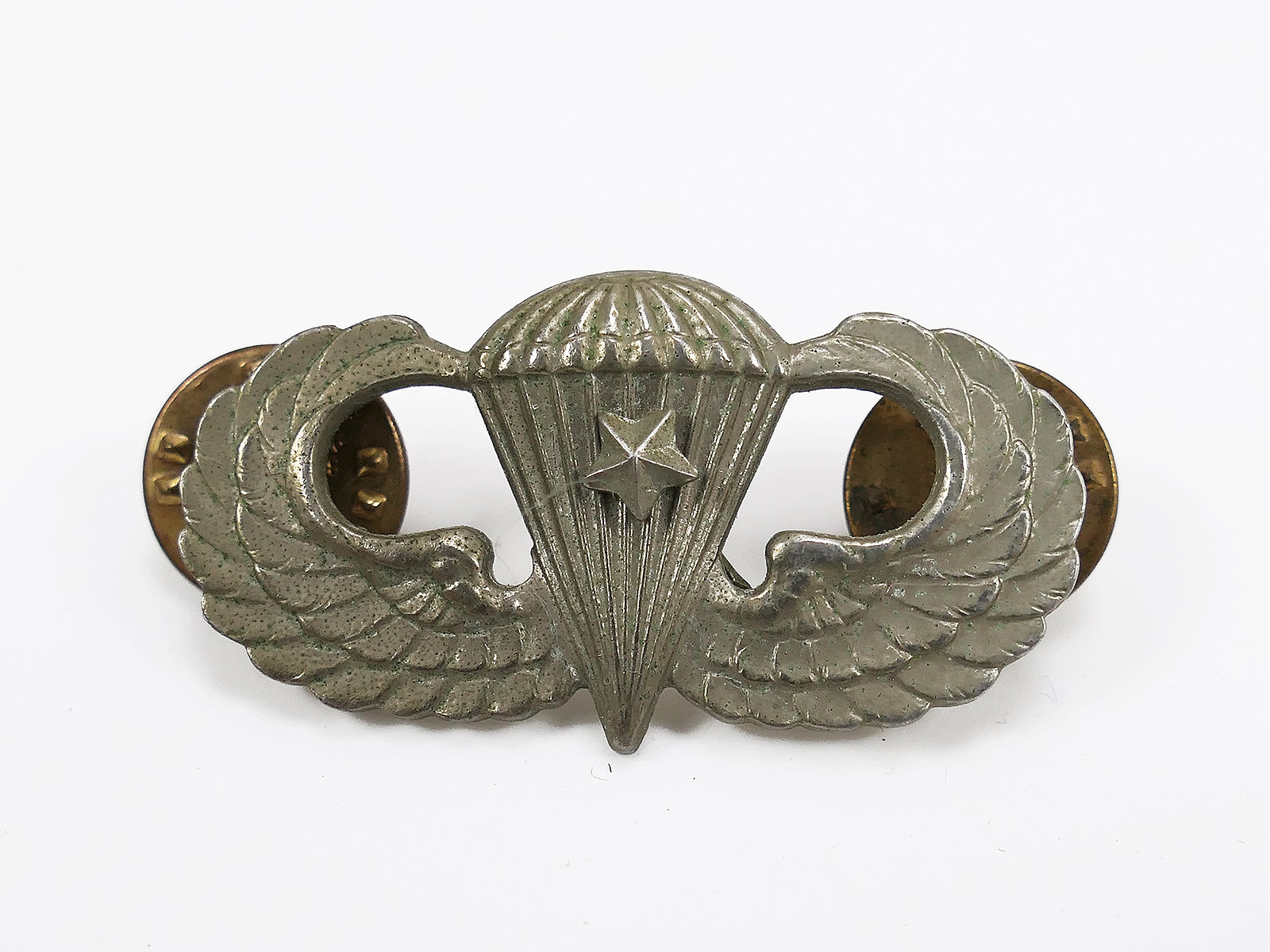 US WW2 Airborne Basic Parachutist Combat Jump Star Wings Badge Abzeichen Springerabzeichen
