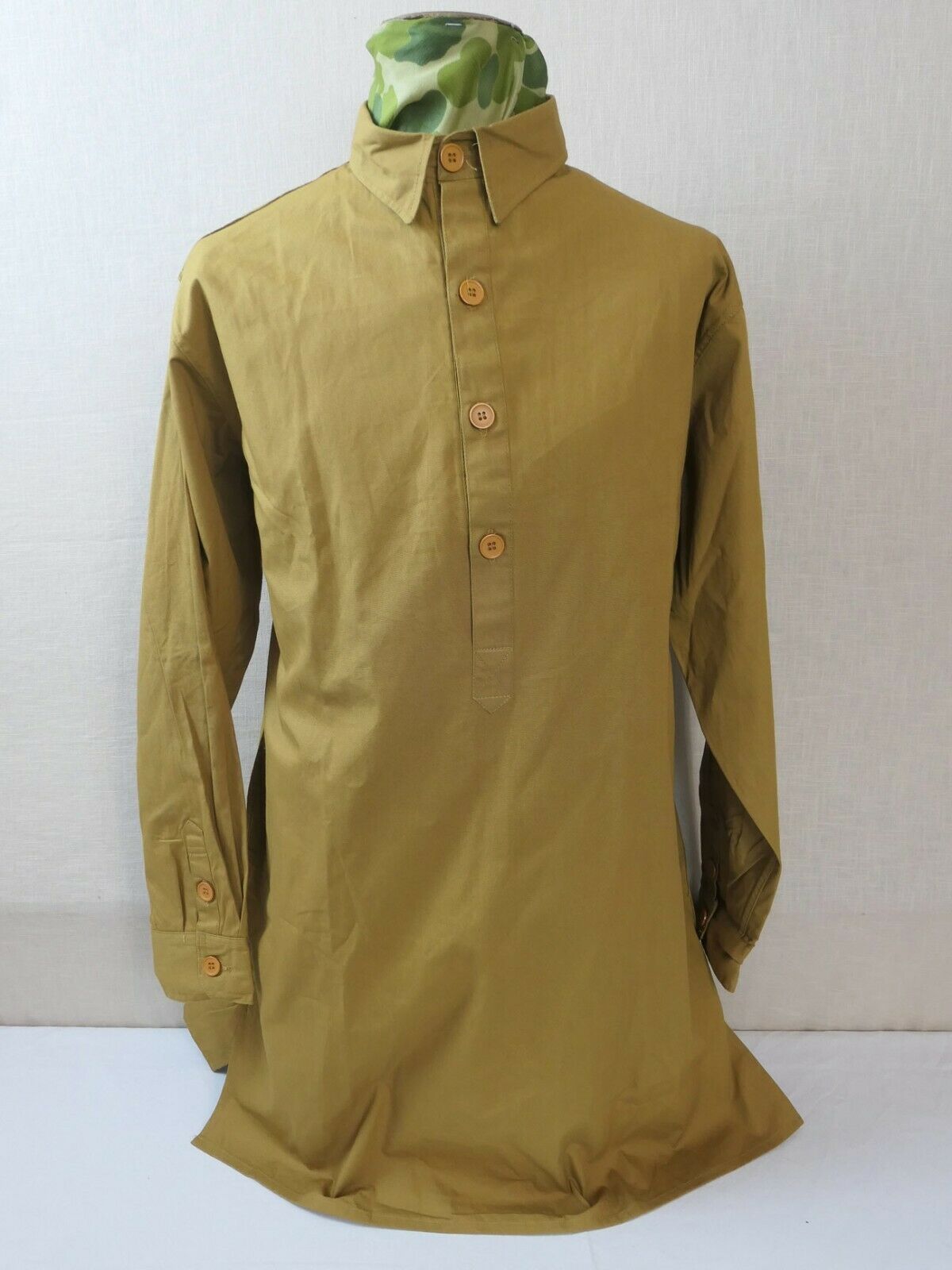 RZM Diensthemd Uniformhemd Braunhemd Feldhemd Uniform Hemd braun