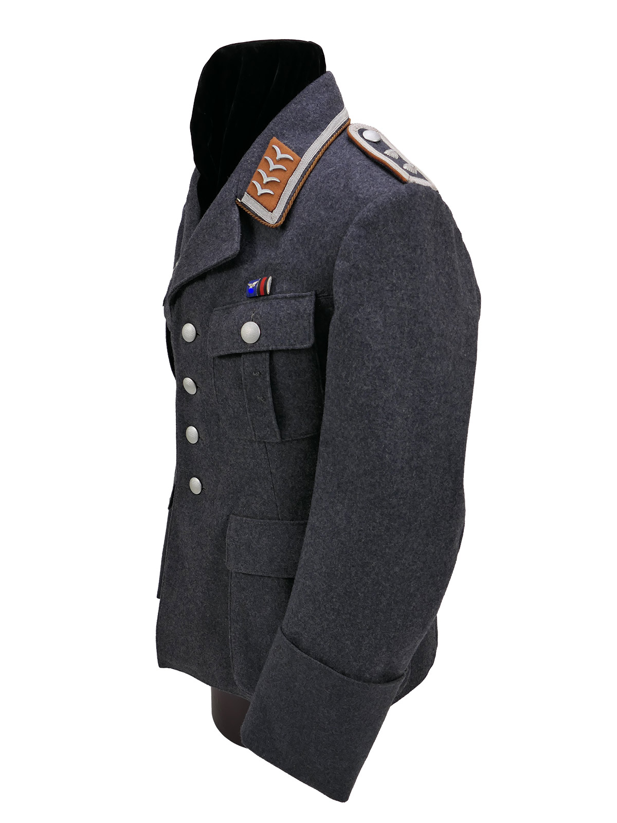 WK2 Original Luftwaffe Nachrichten Waffenrock OFw Uniform COLLECTION BATTLE WORN